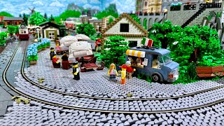 Absolutely Painful: Curved LEGO Tram Tracks... Lego City Update