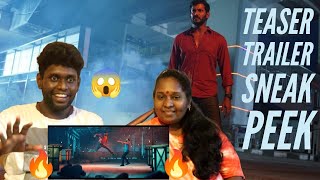 #VeeramaeVaagaiSoodum Offcial Teaser Trailer Sneak peek Reaction Video By Malaysia Mother & Son