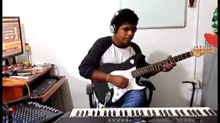 Me gee Katadayi H R Jothipala,Lead Guitar Cover By Suminda Srimal,Srimal Music Academy.