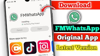 How To Download FMWhatsApp Latest Version 2023 | FMWhatsApp Download kaise Kare 2023