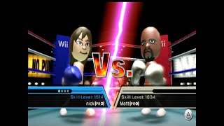 I GOT TO MATT ON WII SPORTS BOXING