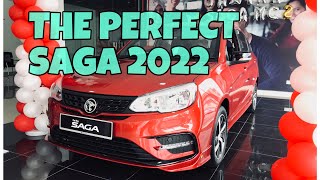 VLOG SAGA: REVIEW PROTON SAGA MC2 PREMIUM S 2022 | MEMANG LENGKAP TETAPI...