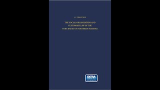 JC Vergouwen: The Social Organisation (ch. 1, B. The Affines, Establishment and Consolidation ...)