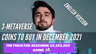 3 BLOWING METAVERSE coins to buy in DECEMBER 2021