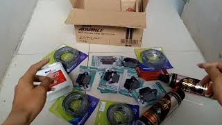 BUKA PAKET KE 9... Sparepart motor