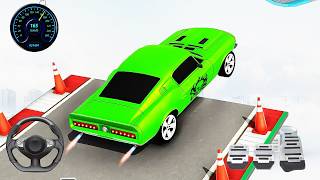 Impossible Stunts Car Driver Challenging Mode Games   Stunts And Furious City Scrappers   Android Ga