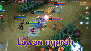 ADA HANABI LAWAN SAMPAI NYERAH | HERO HANABI MOBILE LEGENDS