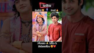 Radha Krishna Serial Character Real Look Part 10 Shorts 😱😱#ytshorts #shortvideo #shorts #shortsfeed