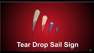 Tear Drop Sail Flags (6 ft, 8 ft, 11.5 ft, 15 ft.)