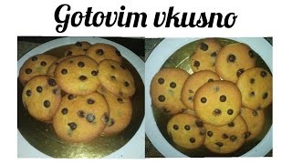 Вкусное печенья за 20 минут🍪. Американское печенье с шоколадом "КУКИС"🍪 | Gotovim vkusno