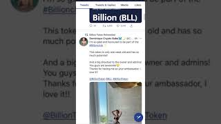 WHY IS BILLION TOKEN NOT BEING DISCUSSED MORE!