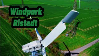 Windpark Ristedt und Streitheide Nordex N27, Bonus b23, Enercon E-66 | Dji mini 2