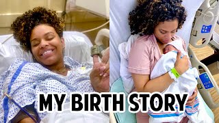 MY POSITIVE BIRTH STORY AS A FIRST TIME MOM *with photos* | GRWM