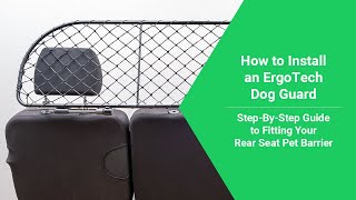 How to Install an Ergotech Dog Guard Fitting Video Guide | DriveDen