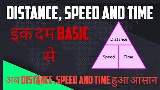 DISTANCE, SPEED AND TIME ||EK DAM BASIC SE || Student CARE classes