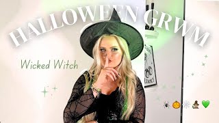 GRWM for Halloween 2024! Wicked Witch of the West 💚🕷