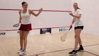 Rana Ismail(WR # 68) v Marie Stephan(WR #48)-Richardson  Wealth Open Squash Championship 2024