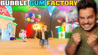 MY NEW BUBBLE GUM FACTORY - ROBLOX