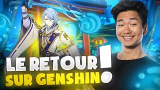 JE RETOURNE SUR GENSHIN IMPACT ! 🤩 (rip ma carte bleue)