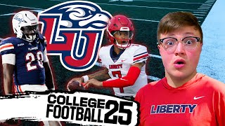 I took over Liberty University in NCAA 25 || Dynasty EP. 1.5..?