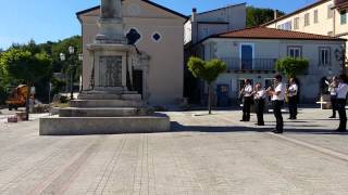 Guardia Lombardi - Omaggio ai caduti - Banda musicale suona "la leggenda del Piave - 24 maggio"