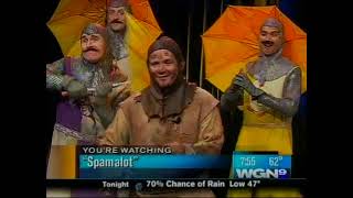 SPAMALOT "Always Look On The Bright Side Of Life" Jeff Dumas, Chicago News, 2006-05-17