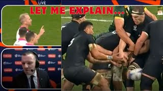 THE EXACT MOMENT NEWZEALAND LOST THE RUGBY WORLD CUP FINAL #shorts