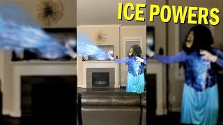 I Caught ELSA.EXE ICE POWERS ON CAMERA! | Evil Elsa From Frozen 2! #shorts