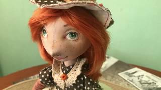 Кукла ручной работы Ведьмочка Handmade rag doll  Witch