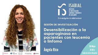 🌟 Desensibilización a la Asparaginasa en pacientes con Leucemia Linfoblástica Aguda  (LLA)