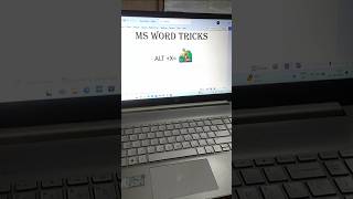 Ms Word Tips And Tricks//Ms Word Shortcut Keys//Ms Word Magic code #shorts #youtubeshorts