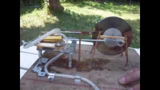 Homemade steam engine