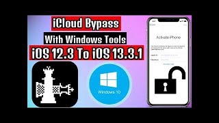 iCloud bypass iOS 13.3.1 using windows software