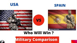 USA vs Spain Millitary Comperison|2024|Spain vs USA power Comperison