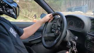 BMW e36 drift onboard  WSC 5.   16.3.2024