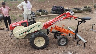 VST Shkti Power Tiller with All Attachments