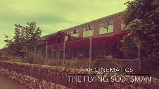 The Flying Scotsman Passing Through Kirkcaldy (Retro Version)