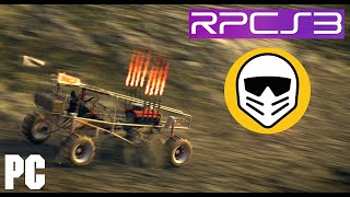 PS3 MotorStorm 2 on PC RPCS3 emulator HD gameplay