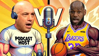 Epic Conflict: Joe Rogan vs LeBron James [Parody]