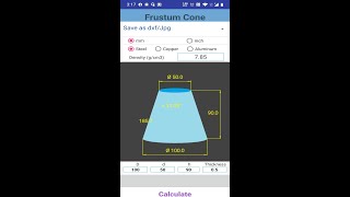 Cone Flat Pattern - dxf