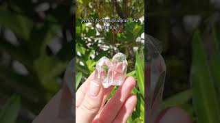 Ready to boost your energy! Clear Quartz is the ultimate healer! #crystal #gems #nature #meditation