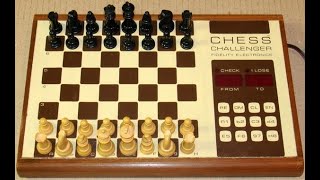 DGT Centaur challenges the Fidelity Chess Challenger 3