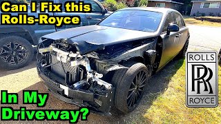 ✅ I'm Rebuilding another Rolls-Royce Ghost In my DRIVEWAY !  With Amazing Results 👍