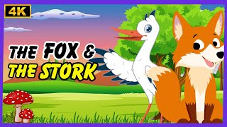 The Fox and the Stork Bedtime Stories for Kids | Moral Stories For Kids | Bedtime Stories