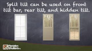 Split Tilt by Plantation Shutters .org