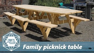 Making a picknick table for Laura Kampf | 10 Makers