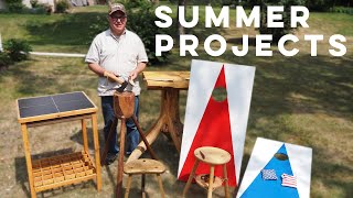 7 Fun & Functional Woodworking Projects for You to Try This Summer!