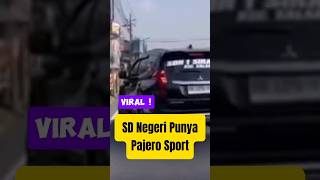 Viral, Video SD Negeri di Magelang Punya Pajero Sport, Kepala Sekolah Buka Suara