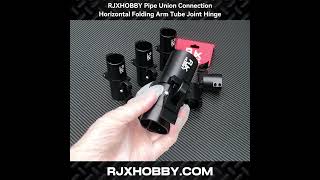 RJXHOBBY Pipe Union Connection Horizontal Folding Arm Tube Joint Hinge RJX3153