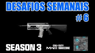 COMO CONCLUIR OS DESAFIOS SEMANAIS  - SEMANA 6 TEMPORADA 3